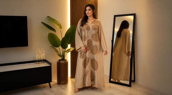 The Appeal of Earth-Toned Kuwaiti Jalabiyas at Ksh5ty Fashion